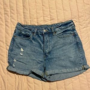 Old navy high rose button up shorts